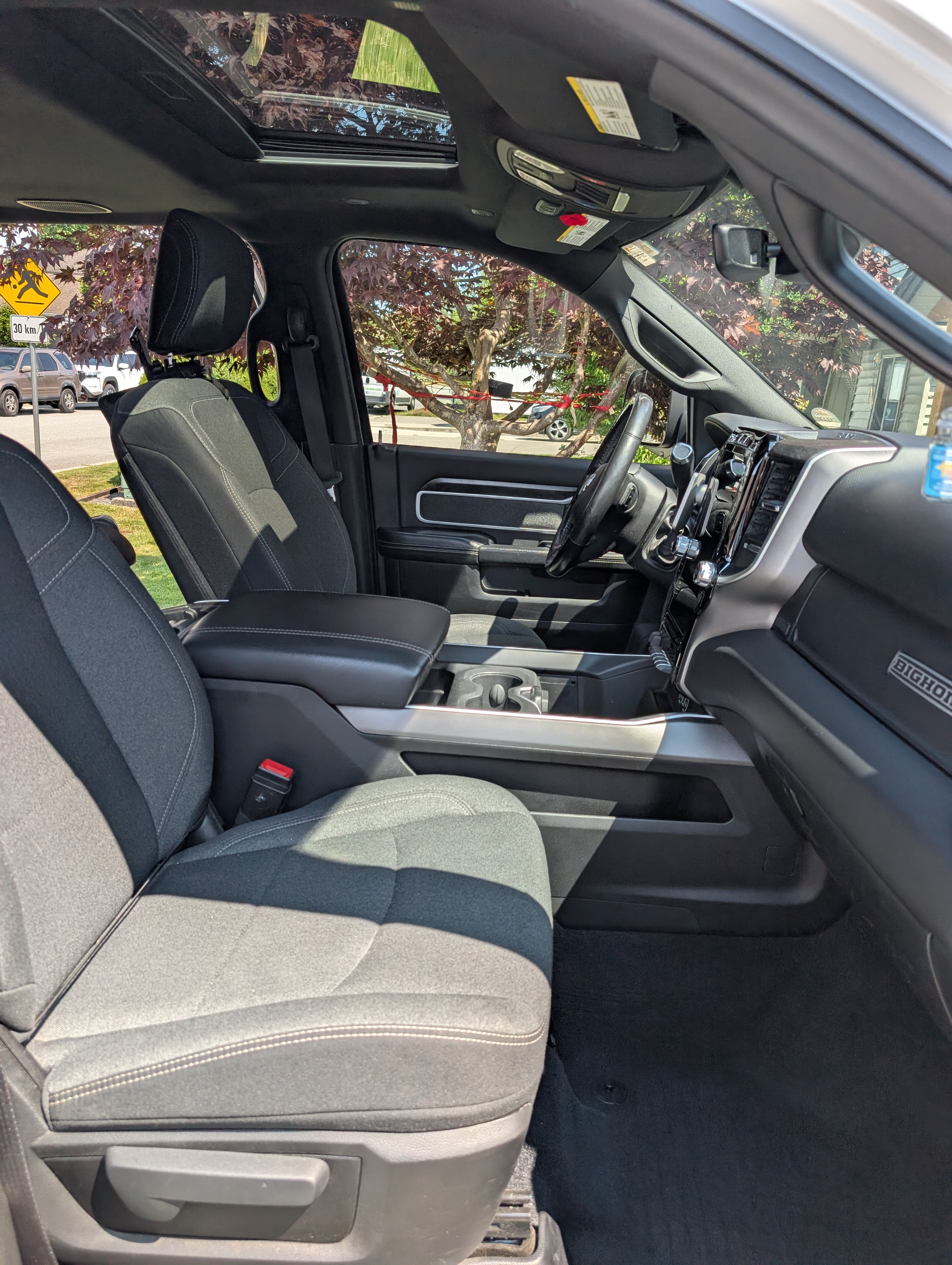 Passenger side, full profile